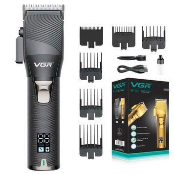 Аккумуляторная машинка для стрижки VGR V-280 BLACK 4403 фото