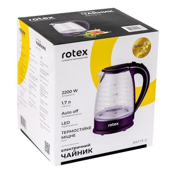 Електрочайник Rotex RKT13-G RKT13-G фото