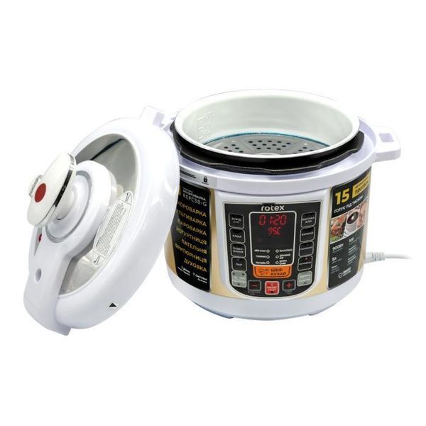 Мультиварка скороварка Rotex REPC-58G REPC-58G фото