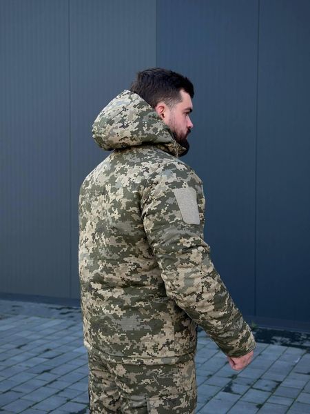 Тактичний військовий теплий зимовий коcтюм Call Dragon на Omni Heat, S-3XL (Піксель) M-152-3XL фото