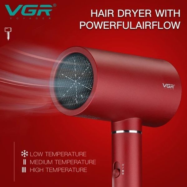 Фен VGR V-431 Red (1800 Вт) 4423 фото