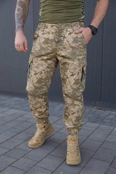 Тактичні військові штани джогери на резинці, M-2XL Call Dragon (Піксель) M-203-2XL фото