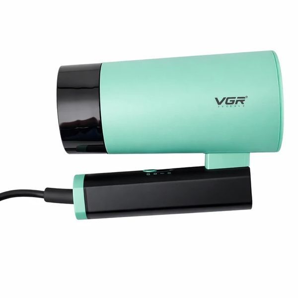 Дорожный фен для волос VGR V-426 GREEN 4420 фото
