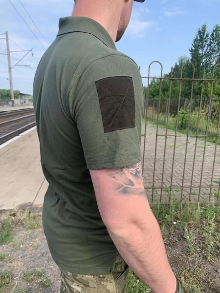 Футболка Поло 44-62р Національна Гвардія (НГУ) олива Ф-НГУ-44 фото