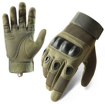 Тактические военные полнопалые варежки с косточками, M-2XL (Олива) M-136-2XL фото