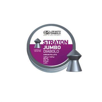 Кулі пневматичні JSB Jumbo Straton, 250 шт/уп, 1,03 м, 5,5 мм 1453.05.59 фото