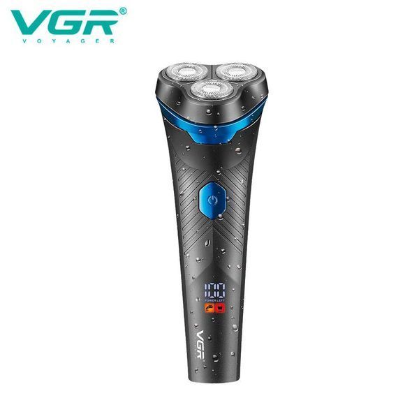 Электробритва VGR V-314, роторная, IPX6, LED дисплей 4407 фото
