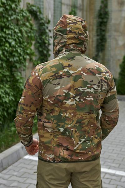 Тактическая военная легкая летняя куртка - штормовка R Military Raptor S-3XL (Мультикам) M-311-3XL фото