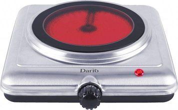 Плита інфрачервона Dario DHP121S неіржавка сталь 121S фото