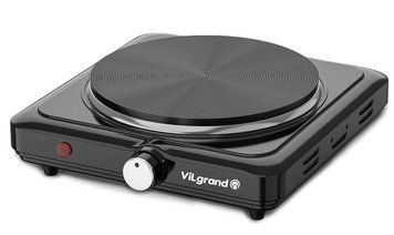 Электроплита Vilgrand VHP181F BLACK 1k,диск,1500Вт. 4262 фото