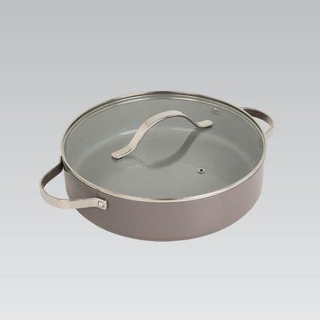 Каструля з кришкою Maestro Shallow MR-4009-28S 3747 фото
