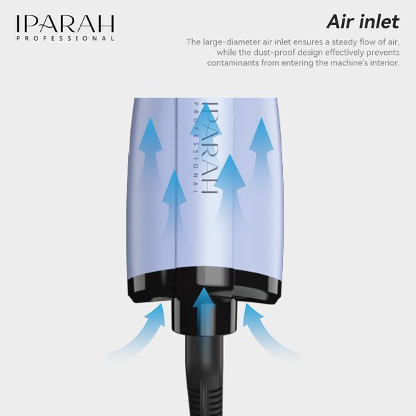 Фен-щітка / стайлер для волосся IPARAH P-269B BLUE 2 в 1 P-269B фото