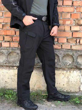 Тактичні штани Soft Shell Black 2017264964 фото