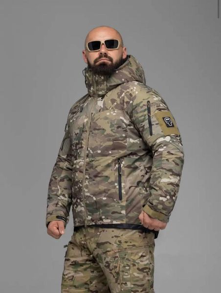 Тактична військова зимова куртка - пуховик Call Dragon 10.0 до -25, S-3XL (Мультикам) M-046-3XL фото