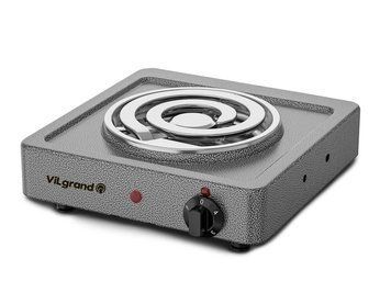 Электроплита Vilgrand VHP161D GRAY 1k,широкий тен,1000Вт. 4259 фото