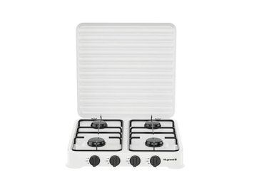 Плита газовая настольная Vilgrand VGP-4042 WHITE (4 комфорки) 4258 фото