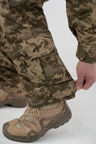 Тактические военные брюки с наколенниками R Military и эластичными FLEX вставками S-3XL (Пиксель) M-435-3XL фото