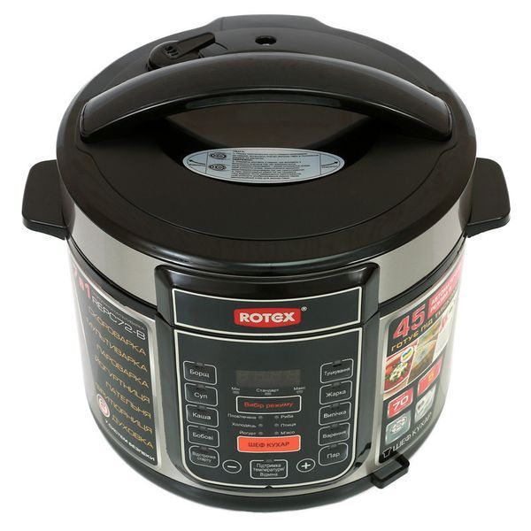 Мультиварка-скороварка Rotex REPC72-B REPC72-B фото
