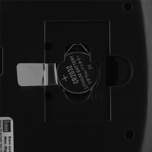 Ваги кухонні Erstech EKS-5181 Black 133 фото