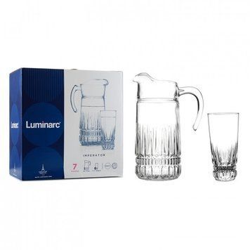 Набор для напитков Imperator кувшин и стаканы Luminarc M0089 M0089 фото