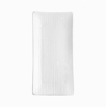 Блюдо прямоугольное "декорированное" Extra white 340х155мм Helios W137 фарфоровое W137 фото