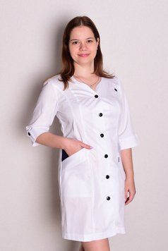 Жіночий жіночий халат Хелслайф 3158 42-60р. на гудзиках котон ХелсЛайф3158-60 фото