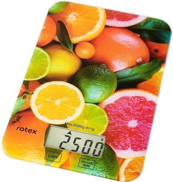Весы кухонные Rotex RSK14-C citrus 4019 фото
