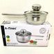 Ковш из нержавеющей стали 0.65 л A-Plus WK-2178 2178ap фото 5
