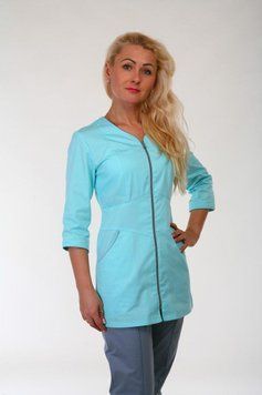 Медичний костюм 3244 (м'ятний 42-60р. жіночий коттон) Хелслайф ХелсЛайф3244-60 фото