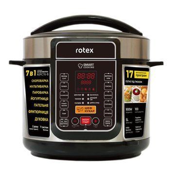 Мультиварка-скороварка ROTEX REPC76-B REPC76-B фото