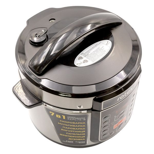 Мультиварка-скороварка ROTEX REPC76-B REPC76-B фото