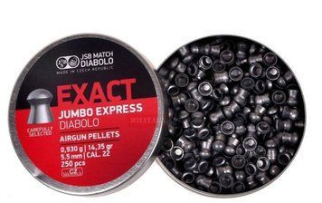 Кулі пневматичні JSB Diabolo Exact Jumbo Express, 250 шт/уп, 0,93 г, 5,52 мм 1453.05.48 фото