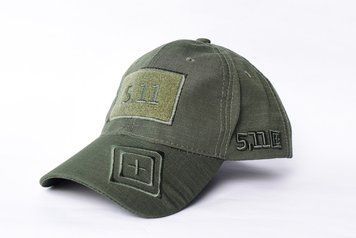 Бейсболка чоловіча 56-60р "5.11" олива MISH-511-о-60 фото