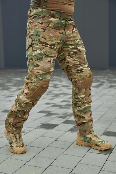 Тактические брюки с наколенниками Han Wild G2, XS-4XL (Мультикам) M-282-4XL фото