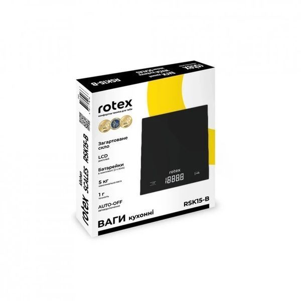 Весы кухонные Rotex RSK15-B 4023 фото