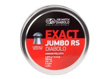 Кулі пневматичні JSB Diabolo Exact Jumbo RS, 500 шт/уп, 0,87 г, 5,52 мм 1453.05.13 фото