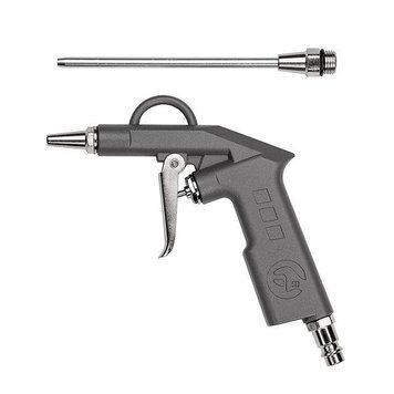 Пистолет продувочный, насадка: 25, 120 мм INTERTOOL PT-0804 EL-399 фото