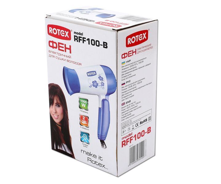 Фен ROTEX RFF100-B ROTEX RFF100-B фото