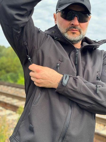 Костюм тактичний Soft Shell/Black 2974858717 фото