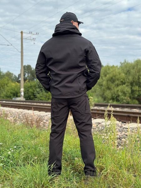 Костюм тактичний Soft Shell/Black 2974858717 фото