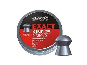 Кулі пневматичні JSB Diabolo Exact King, 350 шт/уп, 1,645 р, 6,35 мм 1453.05.37 фото