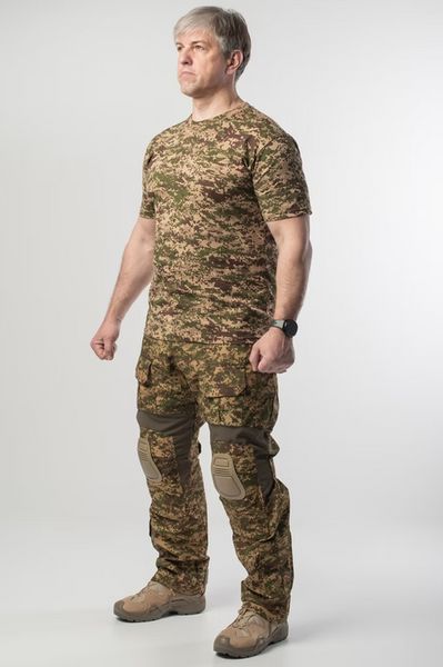 Тактические военные брюки с наколенниками R Military и эластичными FLEX вставками S-3XL (Хижак) M-438-3XL фото
