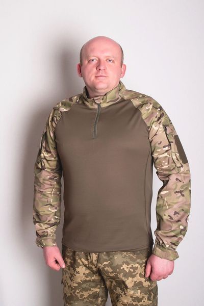 Боевая рубашка (Убакс)&nbsp;44-58р с липучками Мультикам ВСУ убакс-М-58 фото