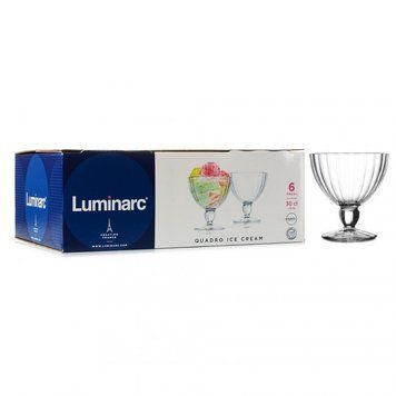 Набор креманок Quadro 300мл 6шт Luminarc N2322 N2322 фото