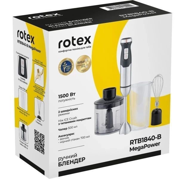 Блендер Rotex RTB1840-B MegaPower 3460 фото