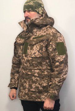 Куртка, парка тактична зимова UKR-TEC slimtex \ omni-heat, піксель 2029561319 фото