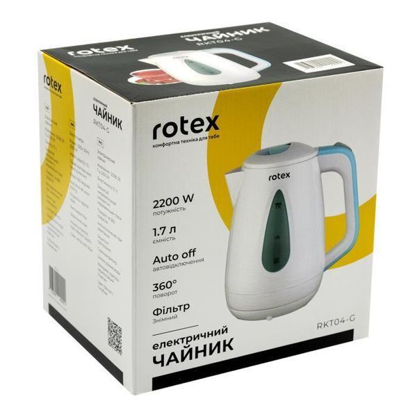 Електрочайник Rotex RKT04-G RKT04-G фото