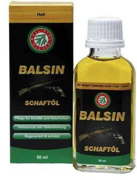 Масло Clever Ballistol Balsin Schaftol 50мл. д/ухода за деревом, светлый 429.00.08 фото