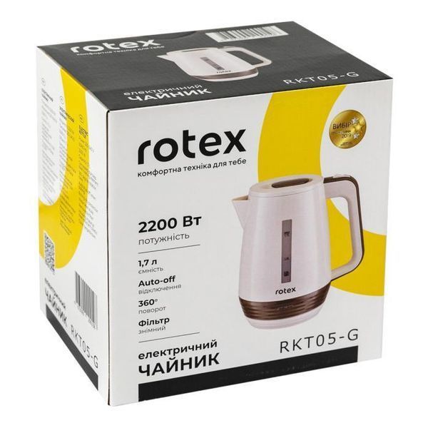 Електрочайник Rotex RKT05-G RKT05-G фото