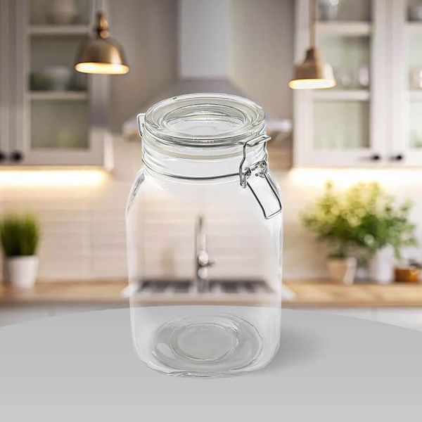Банка з кришкою-затискачем Maestro MR-5001-2 4190 фото